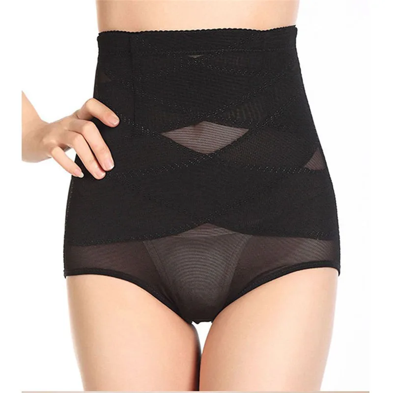 

High Waist Body Shaper Briefs Women High Waist Intimates Underwear Women's Sexy Slimming Pants Seamless Postpartum Underwear