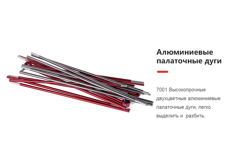 Naturehike CloudUp Серии Палатка Туристическая Кемпинговая Палатки Для Отдыха На Природе Для Туризма 3 Человека NH15T003-T