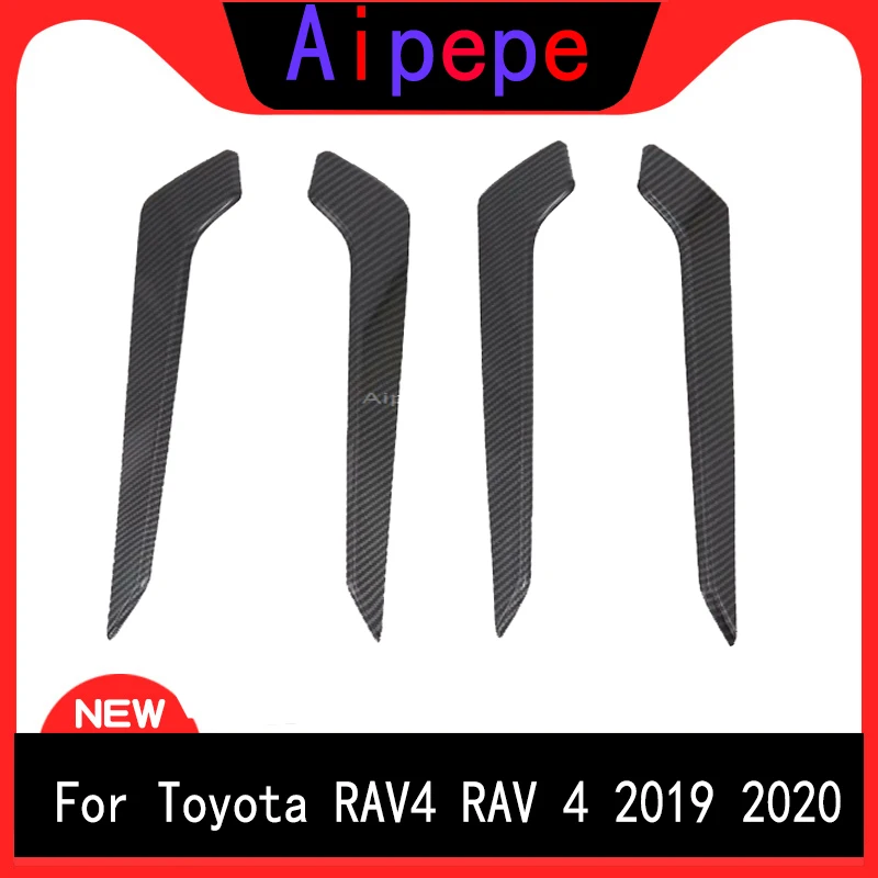 Для TOYOTA Rav4 (XA50) 2019 2020 отделка внутренней двери автомобиля корпуса молдинг крышка