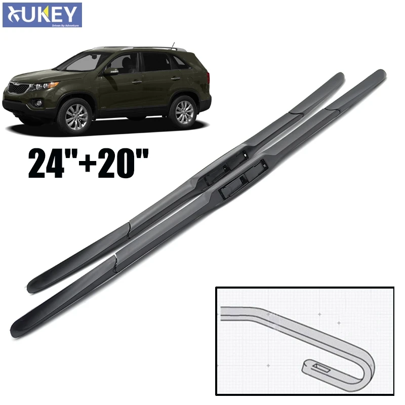 Щетка стеклоочистителя Misima 24 'ཐ'' для Kia Sorento 2011 2012 2013 2014|windscreen wiper|wiper