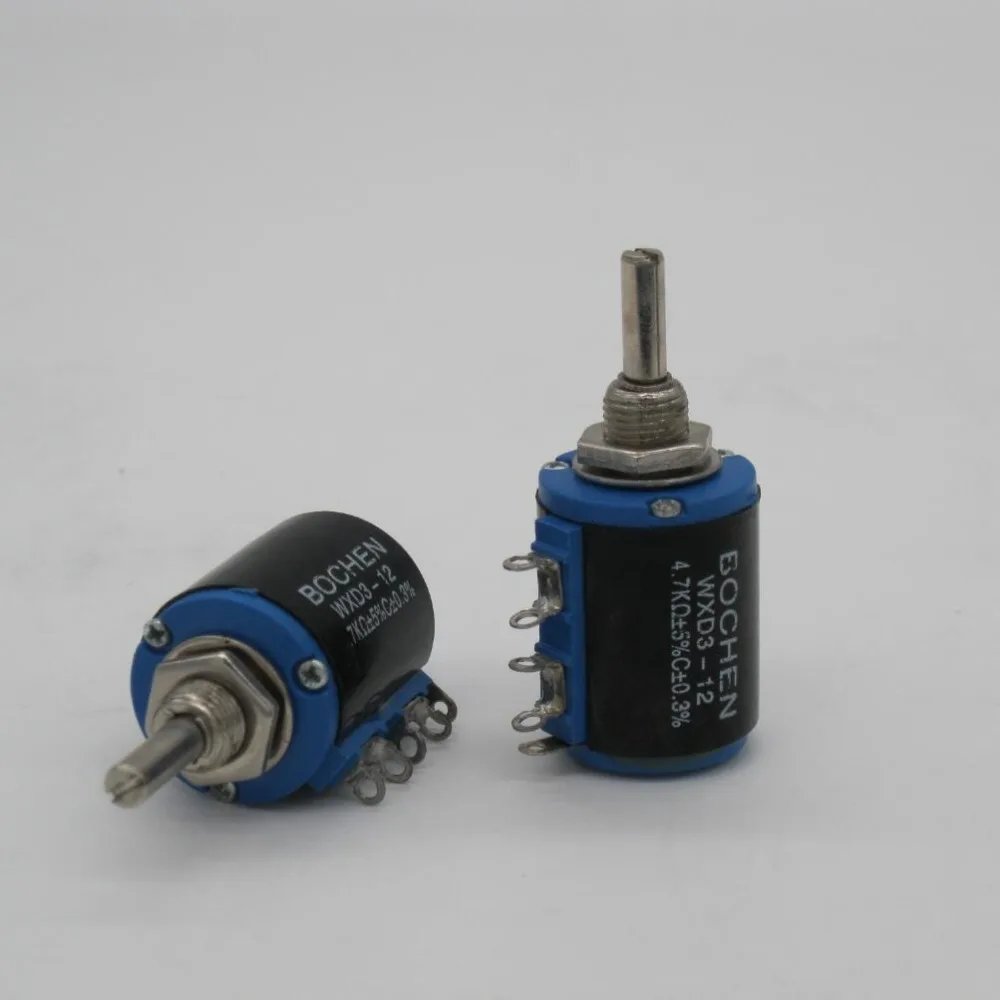 2 шт. потенциометр для обмотки проводов Вт 4K7 4 7 K Ом|potentiometer|potentiometer 2wpotentiometer precision |