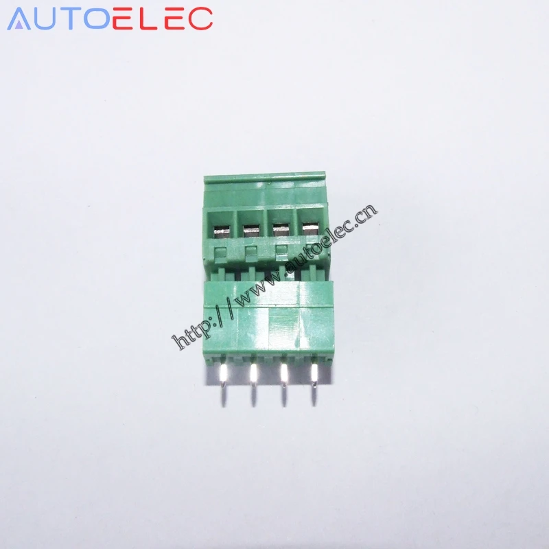 4P Шаг 3 81 мм PCB подключаемые клеммные блоки клеммы pcb электрические клеммы|connector