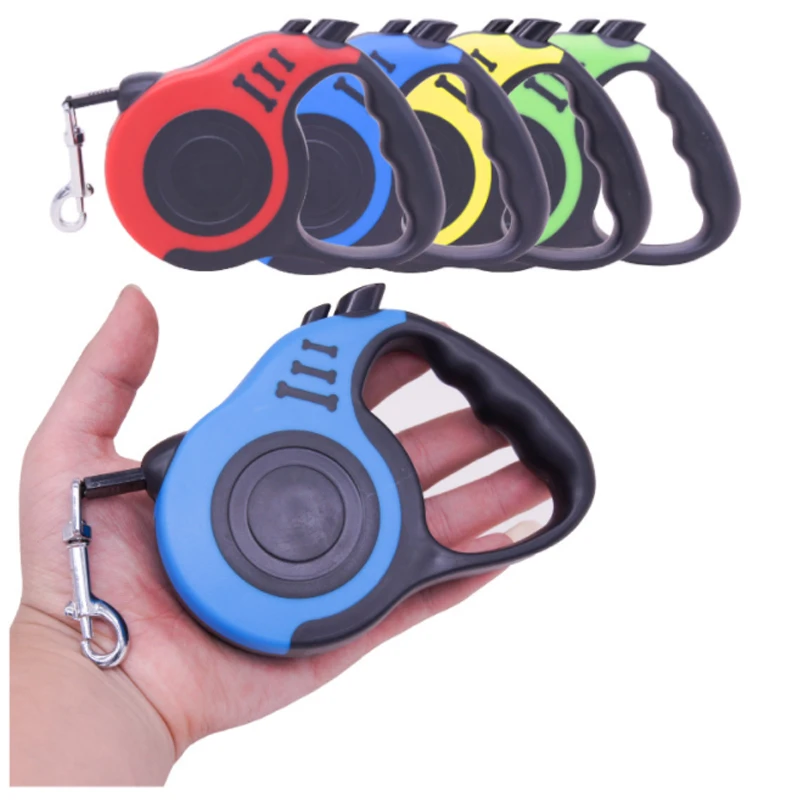 Автоматический гибкий поводок для собак и кошек выдвижная веревка малых средних