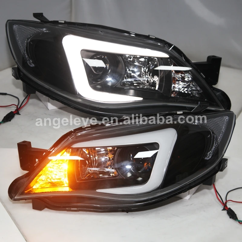Светодиодный ные фары для Subaru Impreza WRX 2009 2012 года светодиодные SN|Фара авто в сборе| |