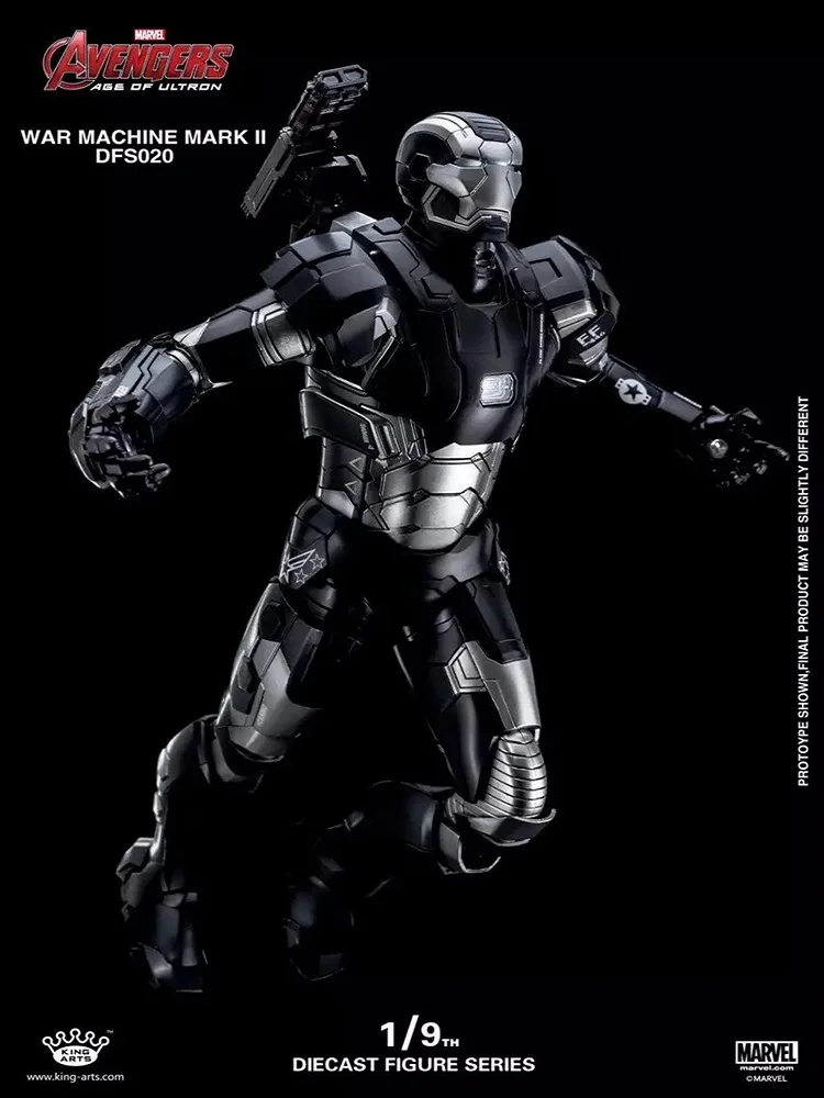 Marvel Avengers War Machine MK2 металл и АБС Пластик Защита безопасности коллекции людей