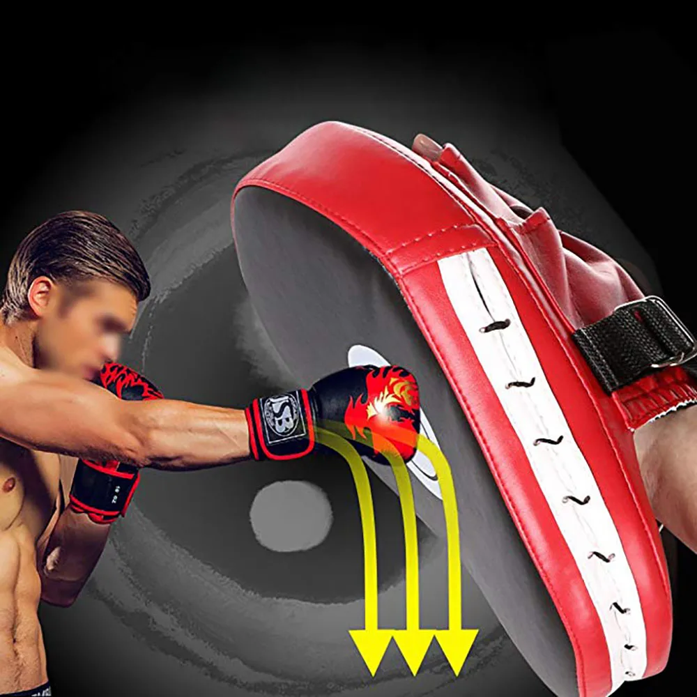 1 шт. Фитнес Боксёрские перчатки прочный регулируемый ремень полиуретановая пена