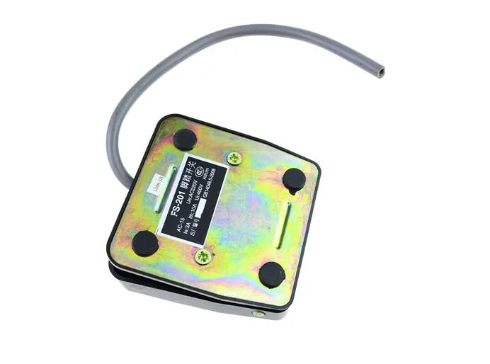 Черный ножной переключатель электрический выключатель SPDT ножная педаль