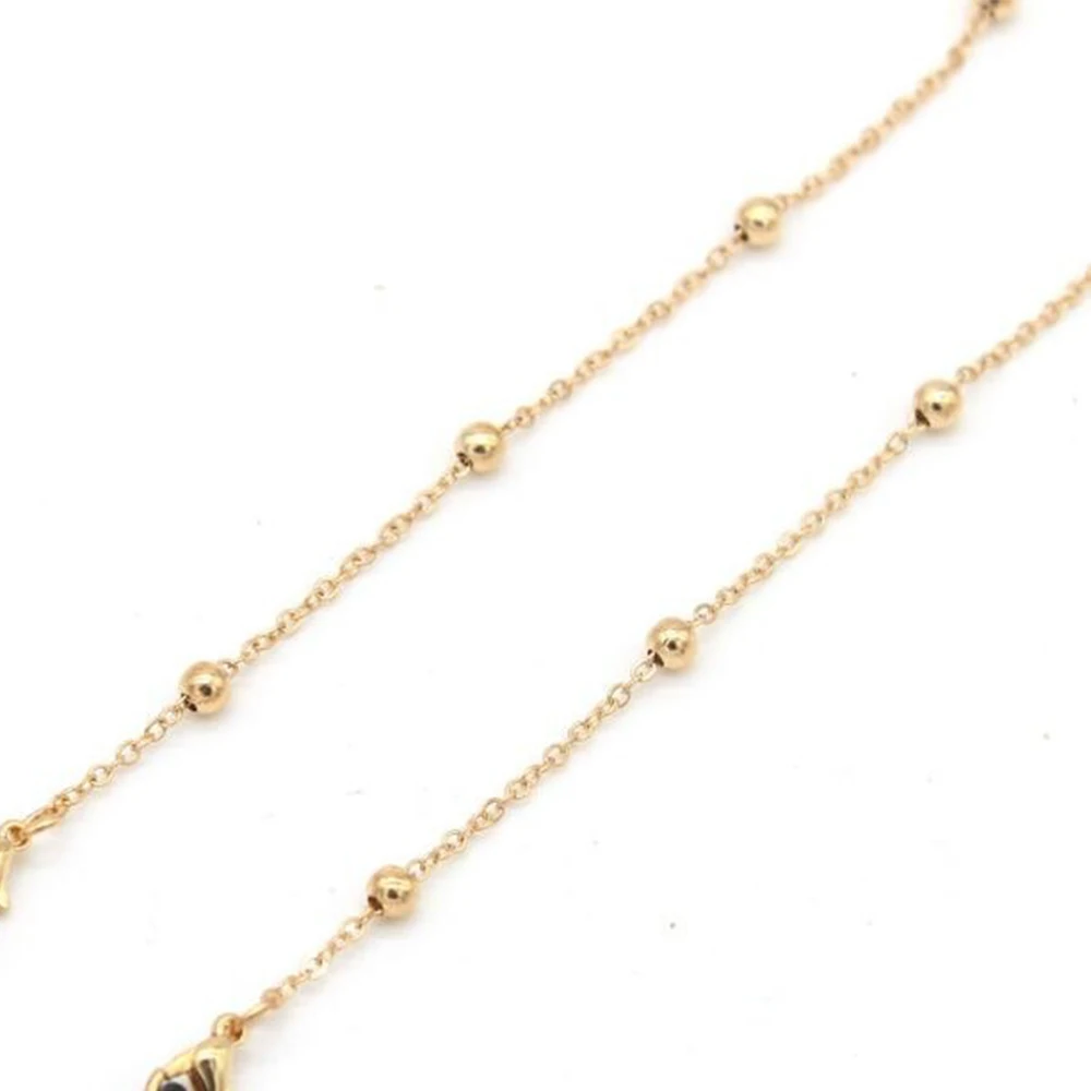 Модные женские очки золотого и серебряного цвета цепочки для очков чтения с