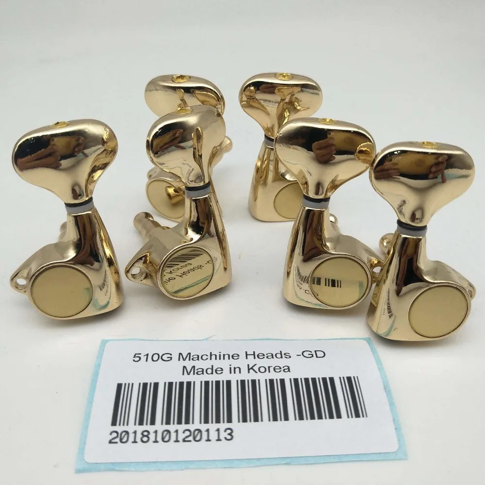 Механическая Настройка для гитары Peg 3L/3R 510G Сделано в Корее|Детали и аксессуары