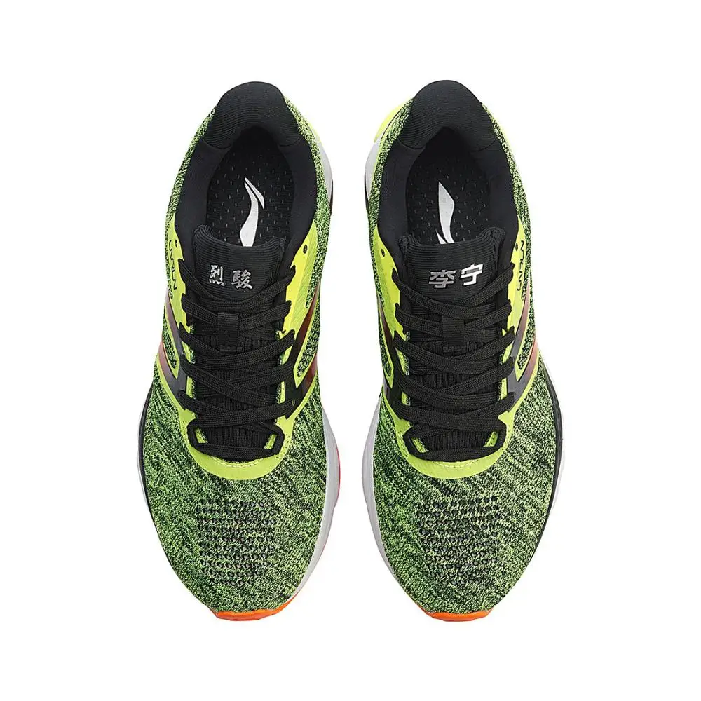 Мужская беговая Обувь Li Ning дышащие кроссовки FURIOUS RIDER с подкладкой из моно пряжи