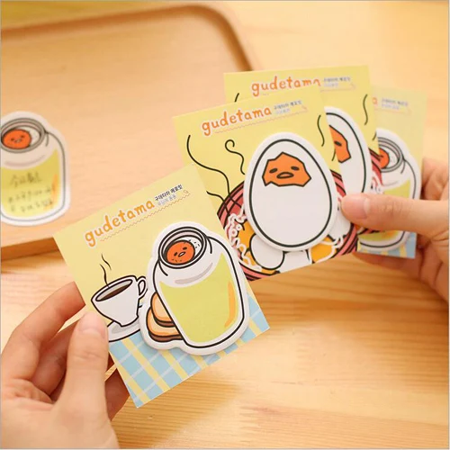 

Kawaii egg series memo pad School memos pad sticky note Office accessories stationery escolar (dd-2385)