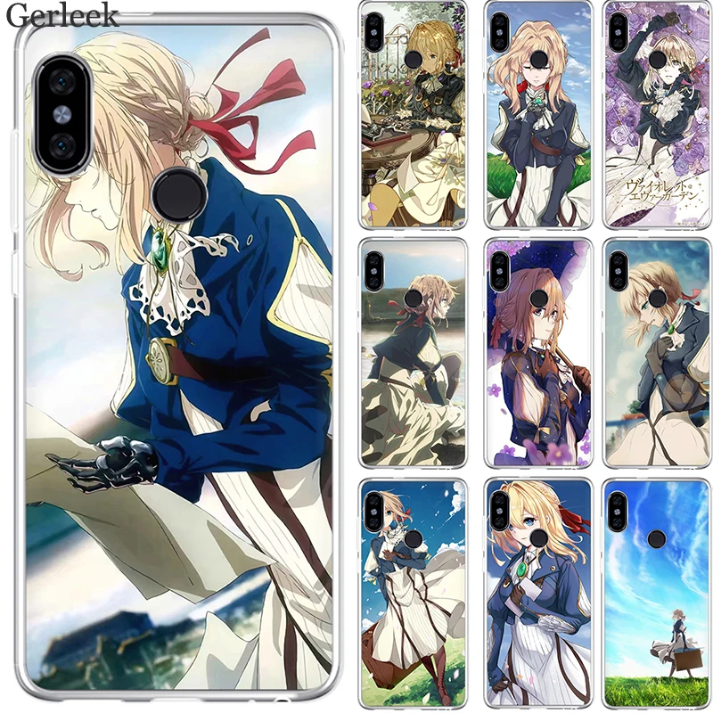 Чехол для телефона с изображением аниме Вайолет Evergarden Redmi Note 3 4 4X 5 5A 6 Pro Prime