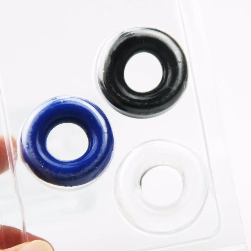 Кольцо для пениса удлинитель 3 шт./компл. силиконовое кольцо на пенис интимные