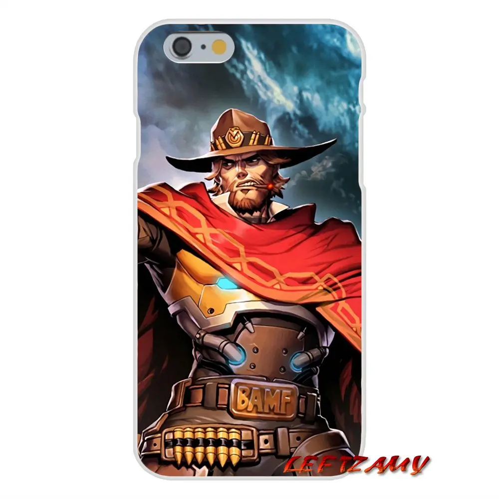 Модные игровые Overwatchs для Samsung Galaxy S3 S4 S5 MINI S6 S7 edge S8 S9 Plus Note 2 3 4 5 8 аксессуары чехлы