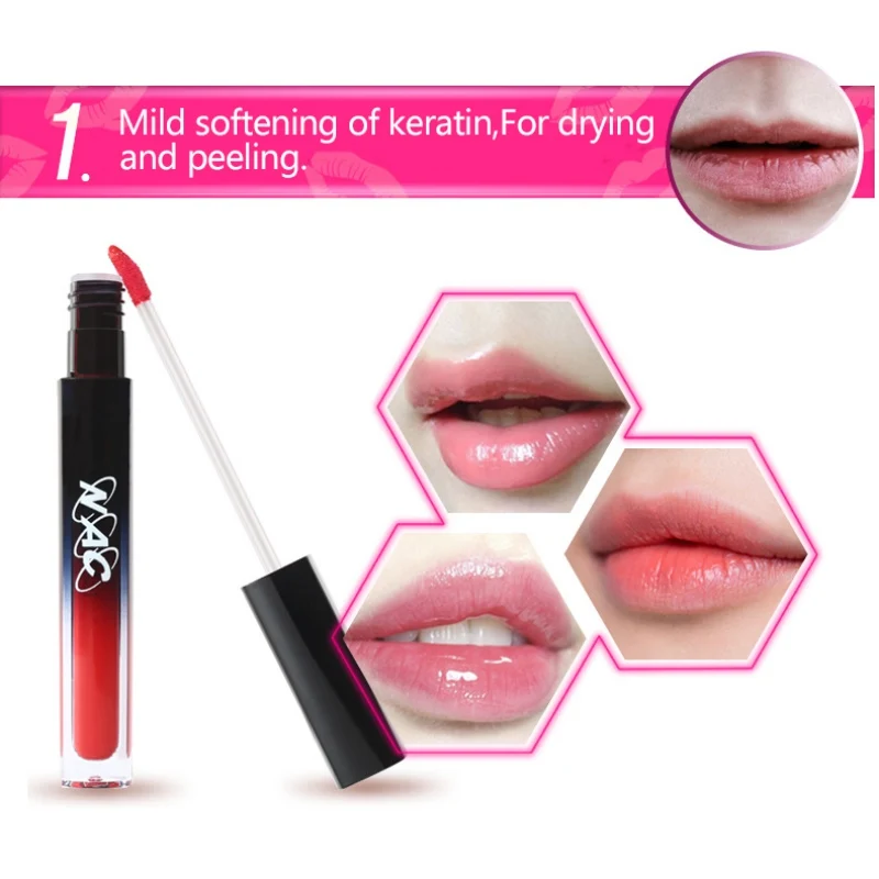 Матовая губная глазурь водостойкая Звездная макияж увлажняющий с мелким