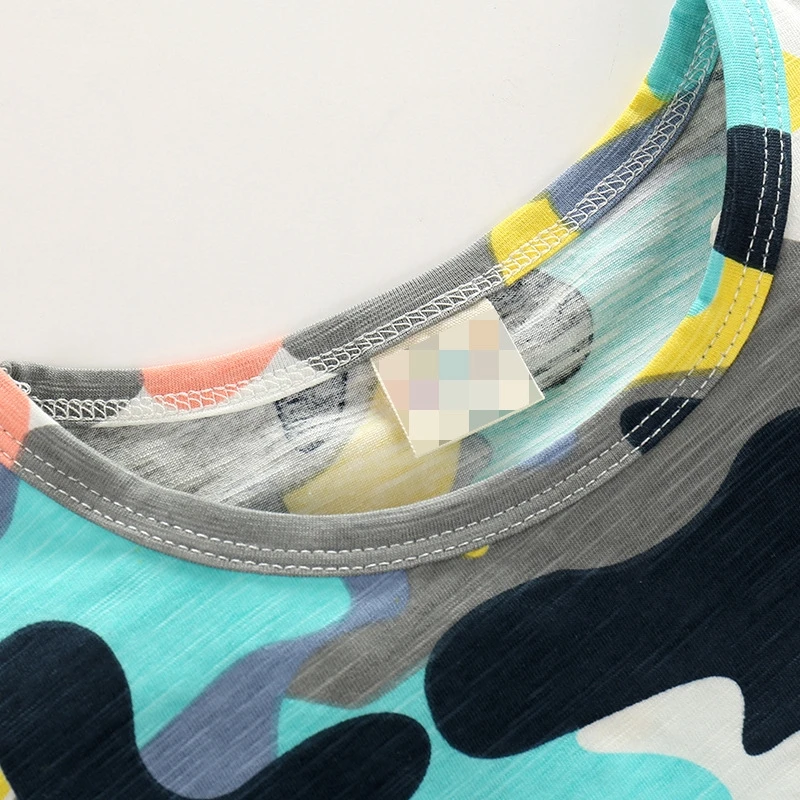 Прямая поставка летняя детская одежда комплект из двух предметов шорты с