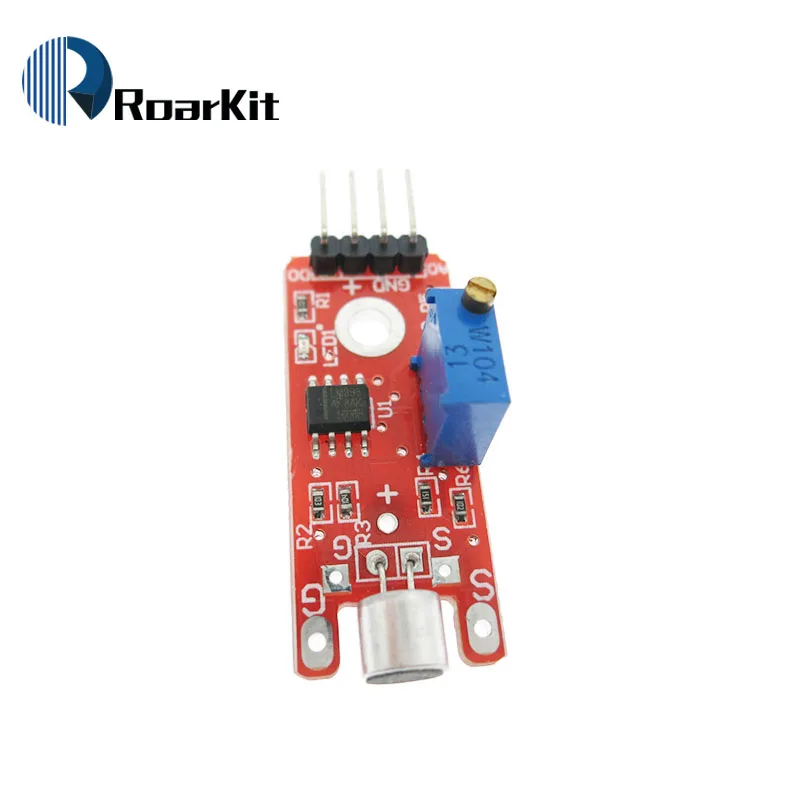 Модуль датчика голосового звука с микрофоном для Arduino аналоговый цифровой выход