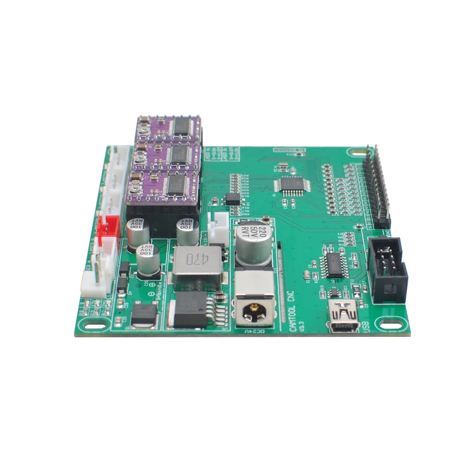 Daedalus 3 оси плата контроллера ЧПУ GBRL плата управления USB порт преднатяг 0,9 версия для 3018 2418 1610 гравировальный станок