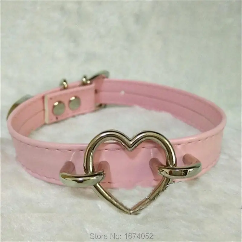 Женское колье чокер ручной работы из искусственной кожи в стиле Харадзюку