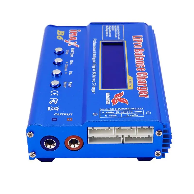 EU вилка для Imax B6 Lipo Nimh Nicd RC Battery Balance Charger Dis charger + AC Adapter | Электроника