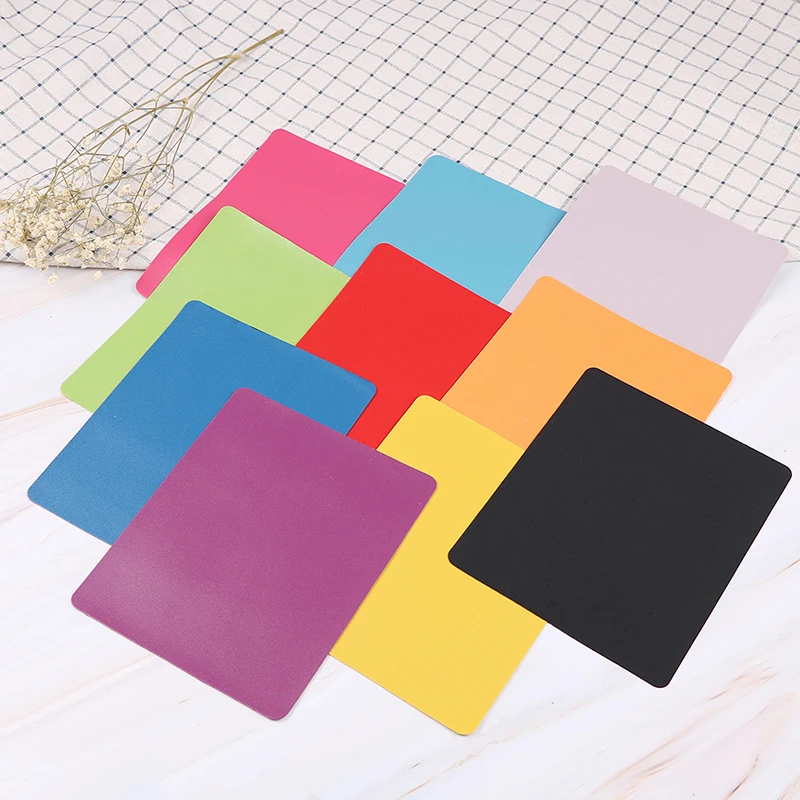 2 шт./компл. новинка ультра тонкая резиновая ткань квадратный коврик для мыши