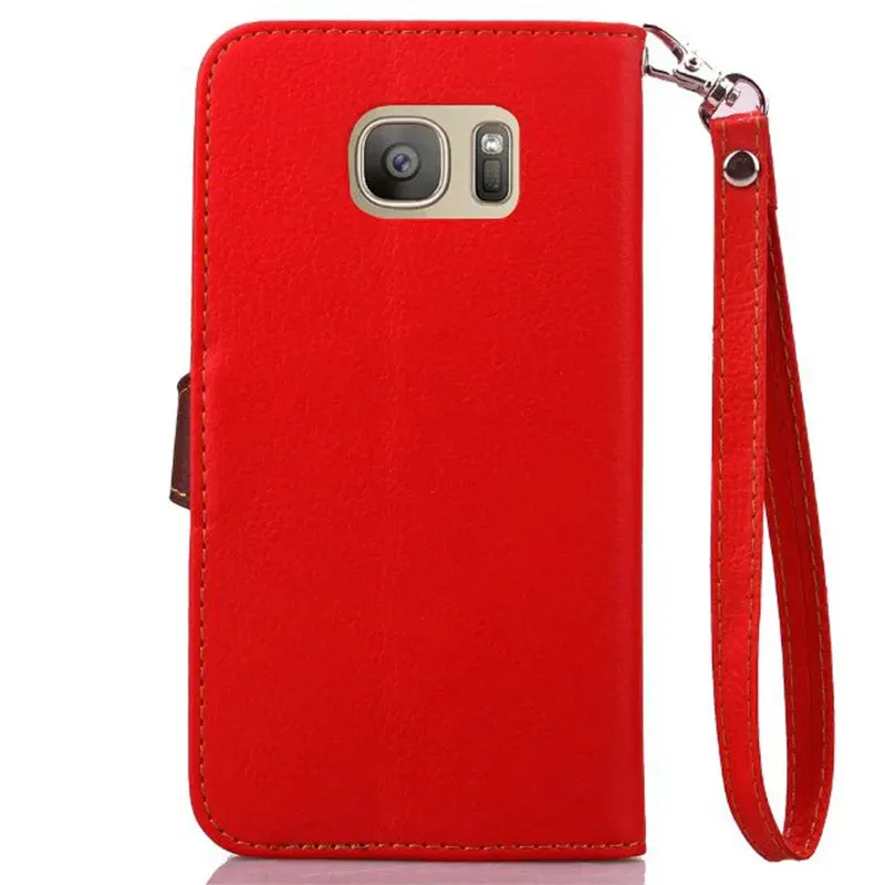 Роскошный кошелек Флип PU кожаный чехол для телефона Samsung Galaxy S7 G930 G930F g930fd G9300 Duos
