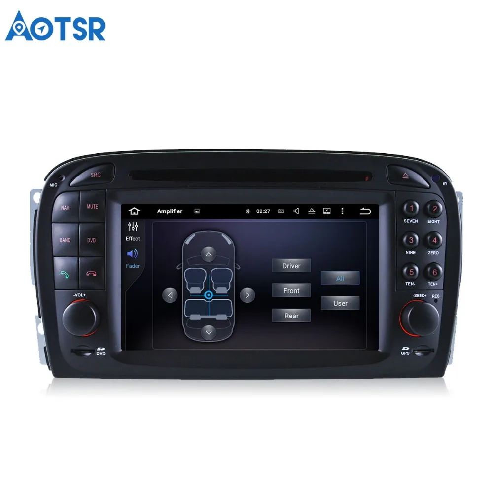 Автомагнитола на Android 8 0 с GPS-навигацией и DVD-плеером головное устройство для Mercedes