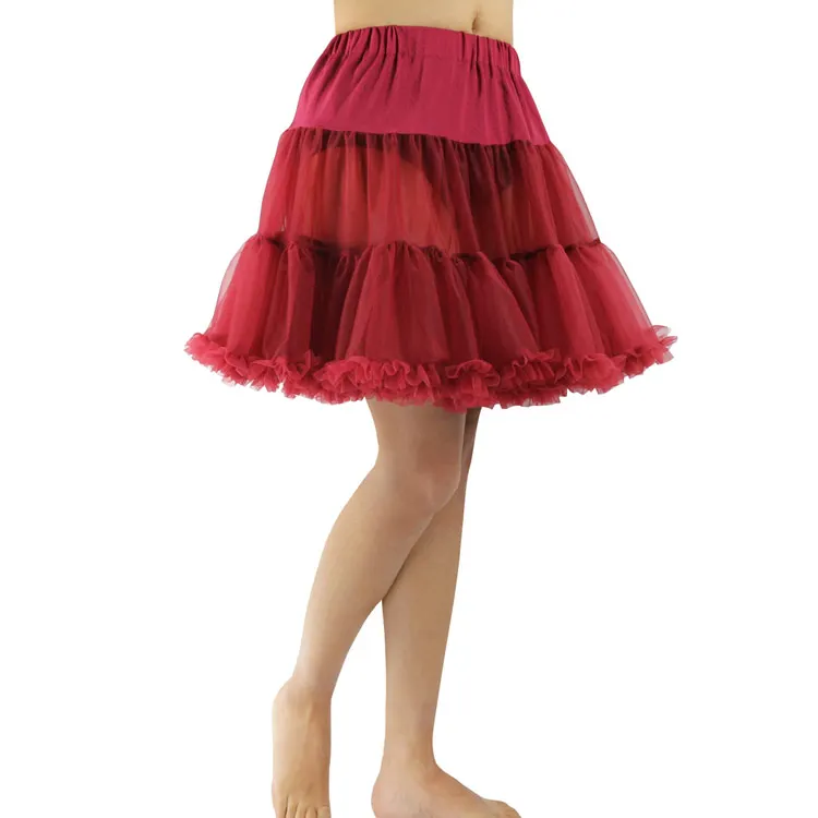 Женская шифоновая юбка пачка пышная короткая бальная с оборками свадебные