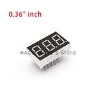 Бесплатная доставка (10 шт.лот) оптовая продажа 0,36 дюймовый 3-разрядный 7-сегментный сегментный Красный светодиодный цифровой дисплей, общий катод