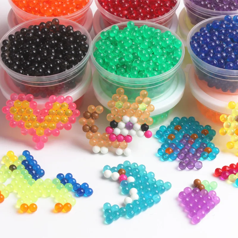 3D головоломка 12 видов цветов Beads обучающие игрушки для детей Кристальные