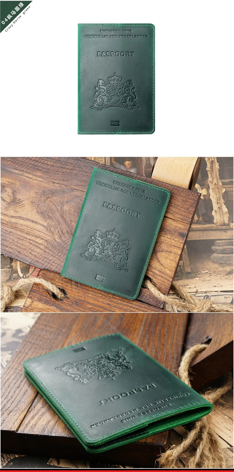 Горячая Распродажа, чехол для паспорта из натуральной кожи Crazy Horse, Твердый чехол для паспорта, деловой мужской прочный Чехол-кошелек для путешествий