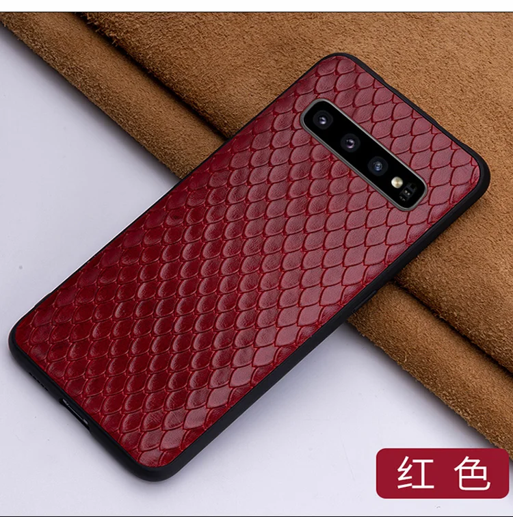 Чехол из натуральной кожи для samsung Galaxy S10 S10 Plus, чехол, чехол, ТПУ, силиконовый бампер, мягкая задняя крышка для Galaxy S10E S10+ чехол
