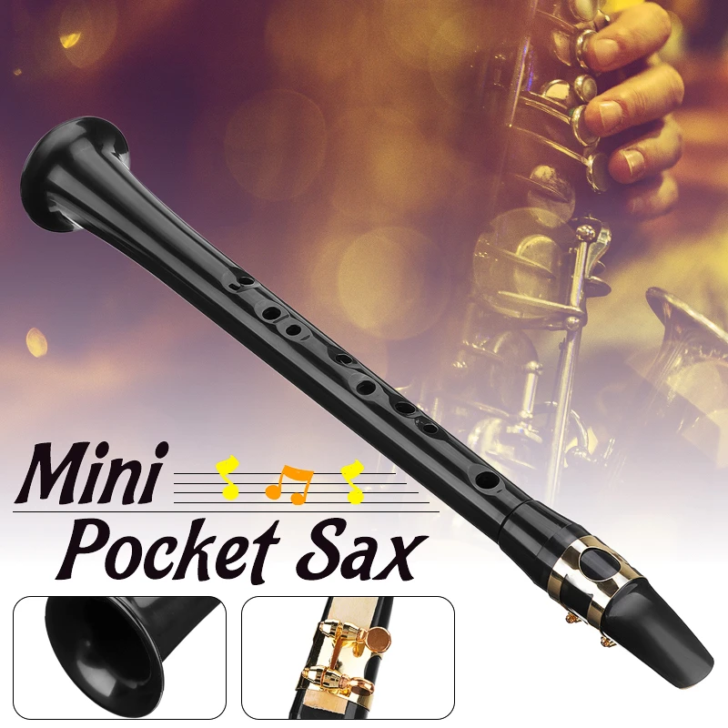 Мини карманный переносной саксофон Sax маленький Saxofone несколько цветов