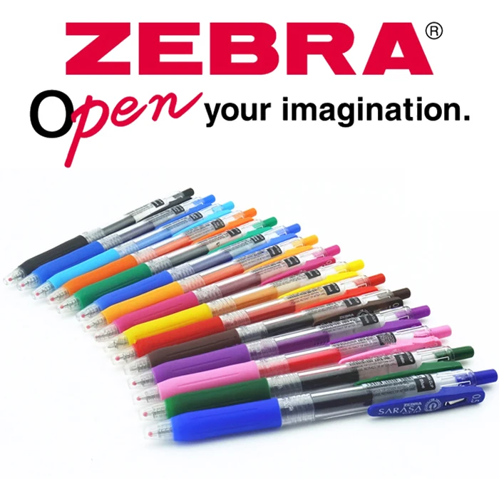 10 шт Япония ZEBRA Sarasa клип JJ15 гелевая ручка 0 5 мм Цвет ручка|gel pen 10pcs|colored gel pensgel |