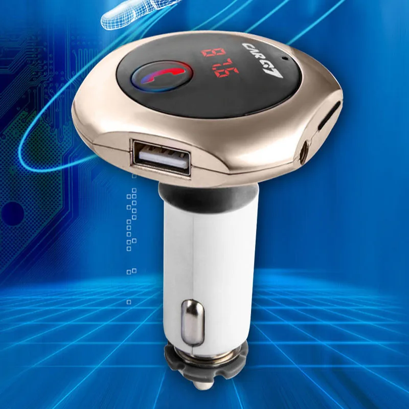 Bluetooth fm передатчик в автомобиле Универсальный Беспроводной Радио адаптер Hands Free