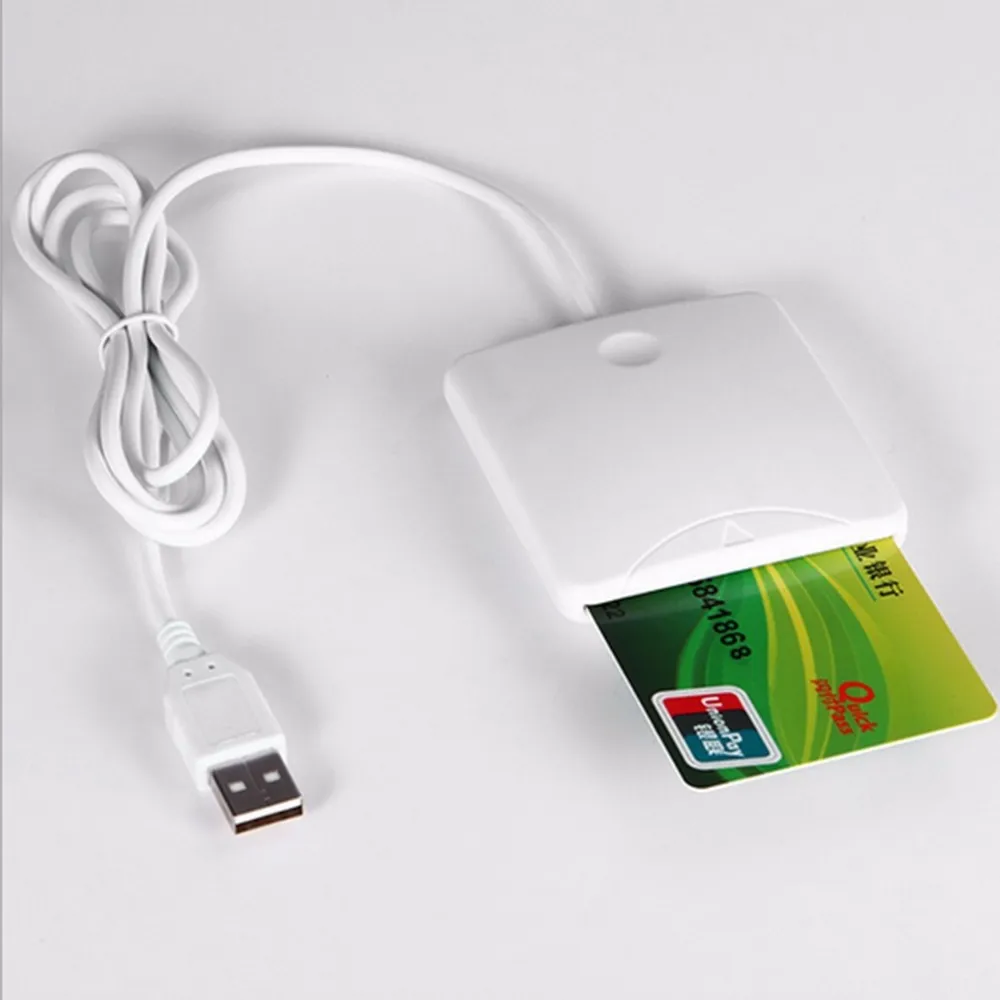 USB контакт смарт-чип карты IC карты ридер писатель с sim-слотом для Windows Me/для 2000/XP/или для MAC OS 8,6, 9.X
