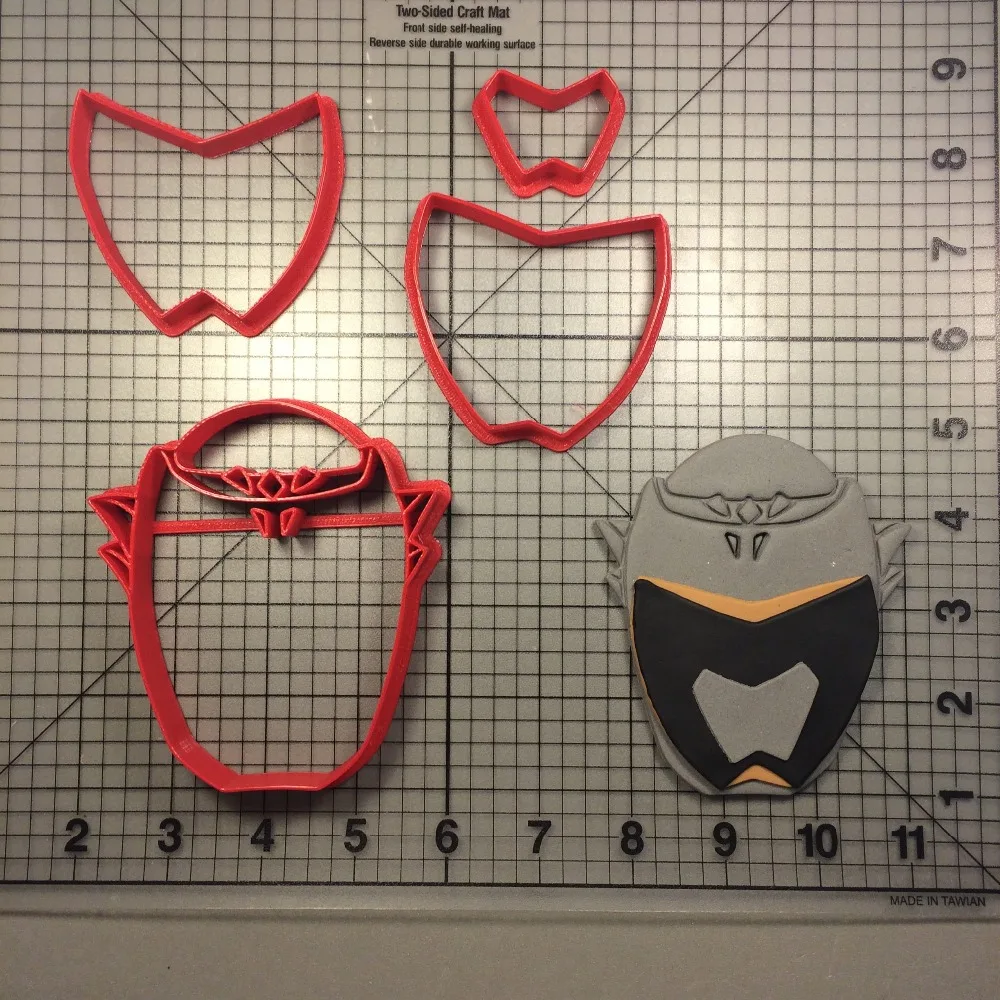 Динозавр Charge Character Black Ranger инструменты для печенья графитовый рейнджер форма