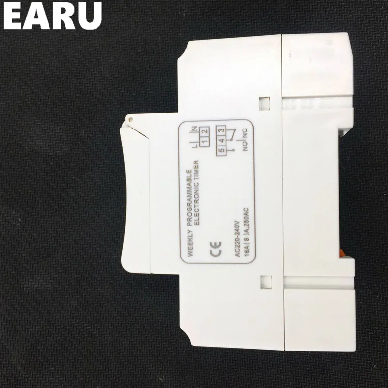 Intelligent Digital Electronic PROGRAMMABLE Timer THC15A AHC15A Microcomputer Time Switch Relay Din Rail AC DC 12V 24V 110V 220V |