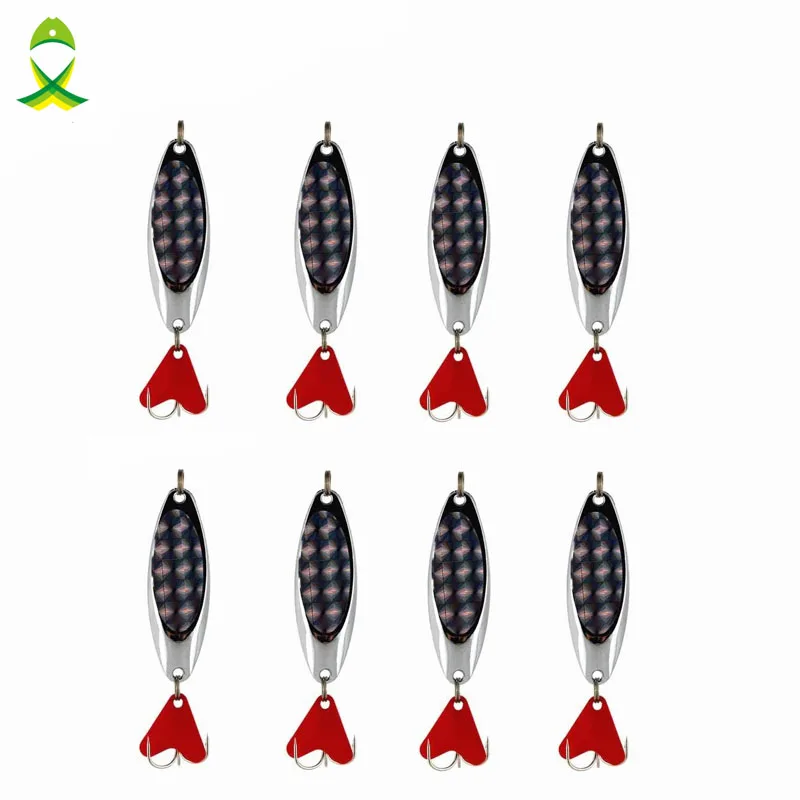 JSM 5 шт./лот г жесткая металлическая ложка рыболовные приманки рыболовная блесна