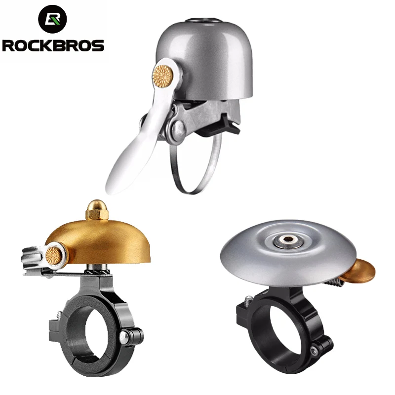 Велосипедный звонок ROCKBROS большой звуковой сигнал из нержавеющей стали