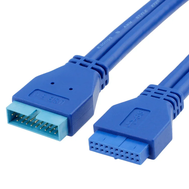 Great-Q-Cable de extensión USB 3,0 de 20 pines hembra a USB 3,0,...