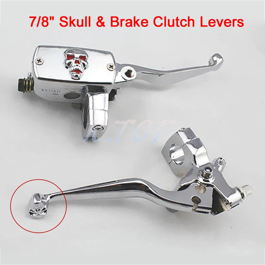 Рычаги тормозной муфты для Honda Harley Suzuki 7/8 дюйма 22 мм|clutch tool|clutch partlever handle door knobs |