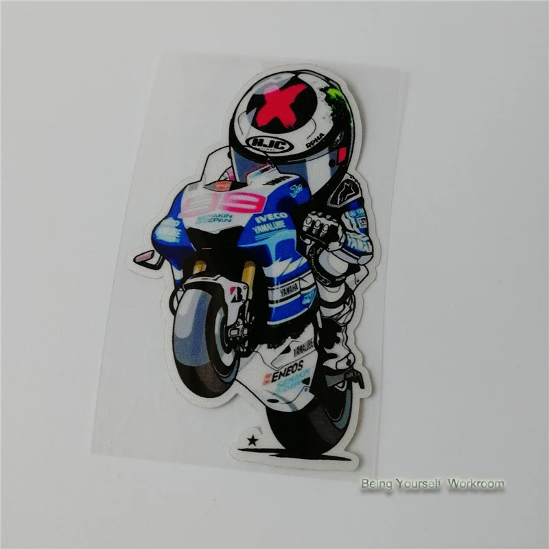 Jorge Lorenzo 99 стикеров мотокросса шлемы Наклейка мотоцикл модифицированный гоночный велосипед наклейки