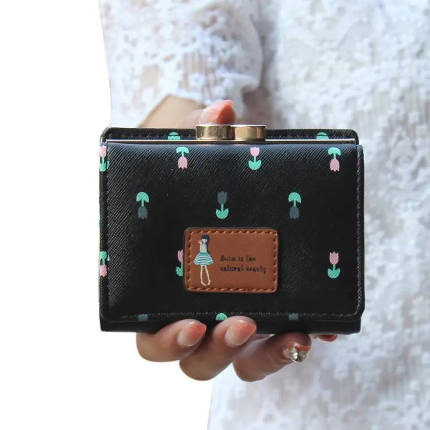 Новинка 2020 модный стиль цена в долларах женские кошельки женский короткий