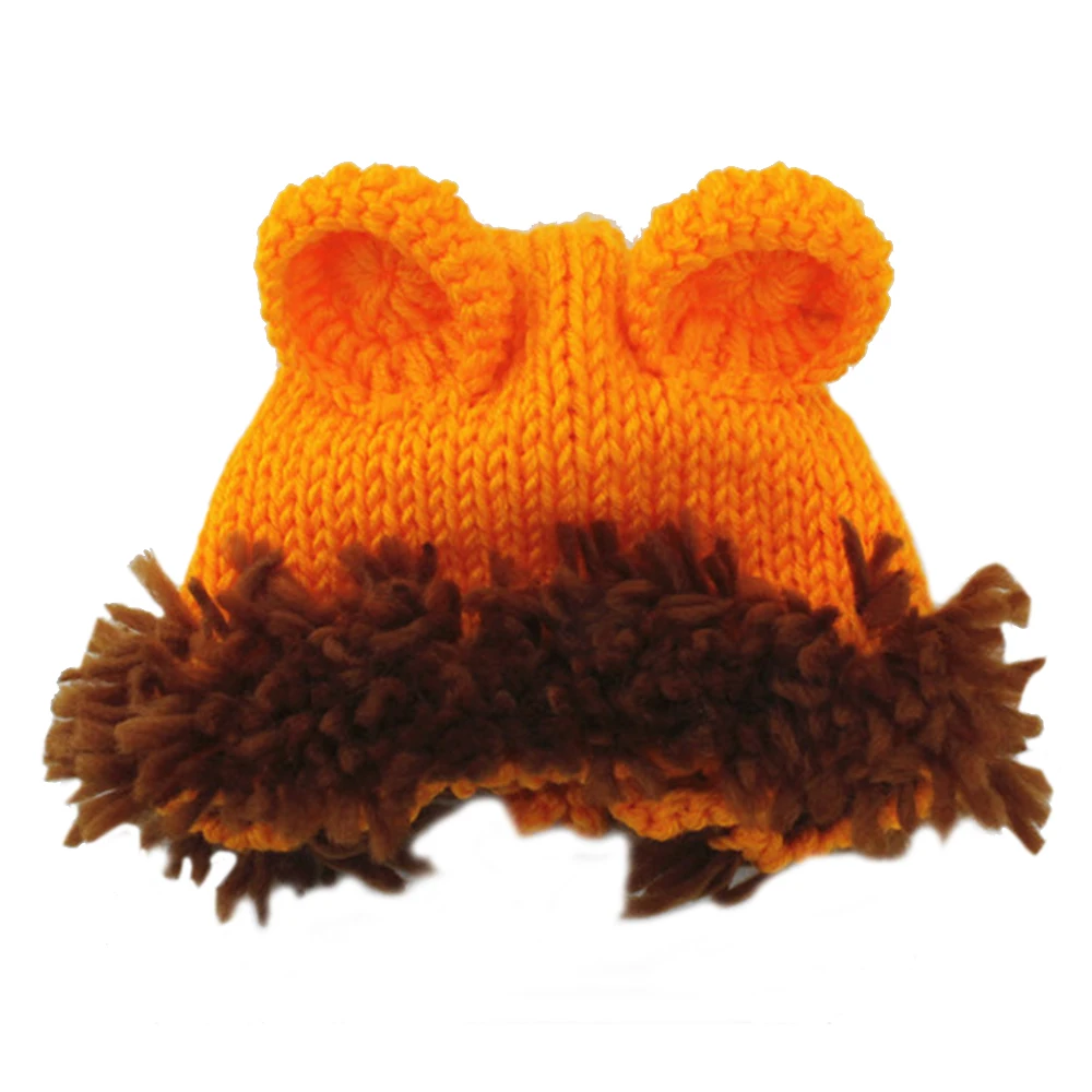 Newborn Baby Photography Props Animal Pants Knit Hat Set Cute Hand Made Crochet Costume Photo Shoot Clothes New Arrival | Детская одежда
