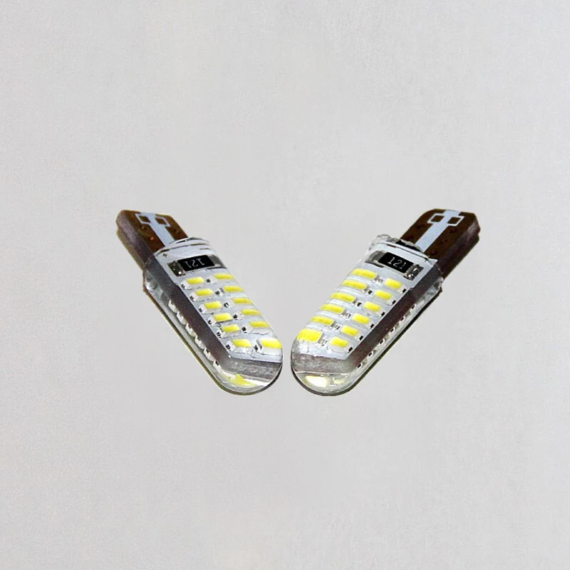 ZXMT 10 шт. T10 LED 194 W5W 24 светодиода CANBUS 3014SMD безотказный автомобильный боковой