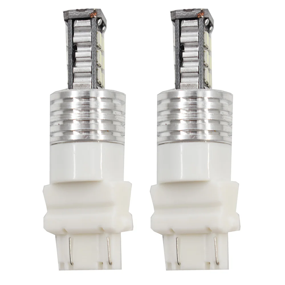 

2 x High Power Ice Blue 3156 3157 15SMD Reverse Backup DRL Lights LED Bulbs