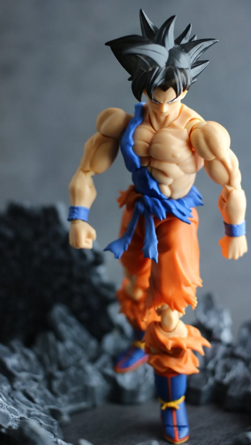 Обладает лошадь demoniacal подходит Dragon Ball Z Ultra инстинкт головы(без корпуса) ДЛЯ Bandai СВЧ Сон Гоку модели NZ003