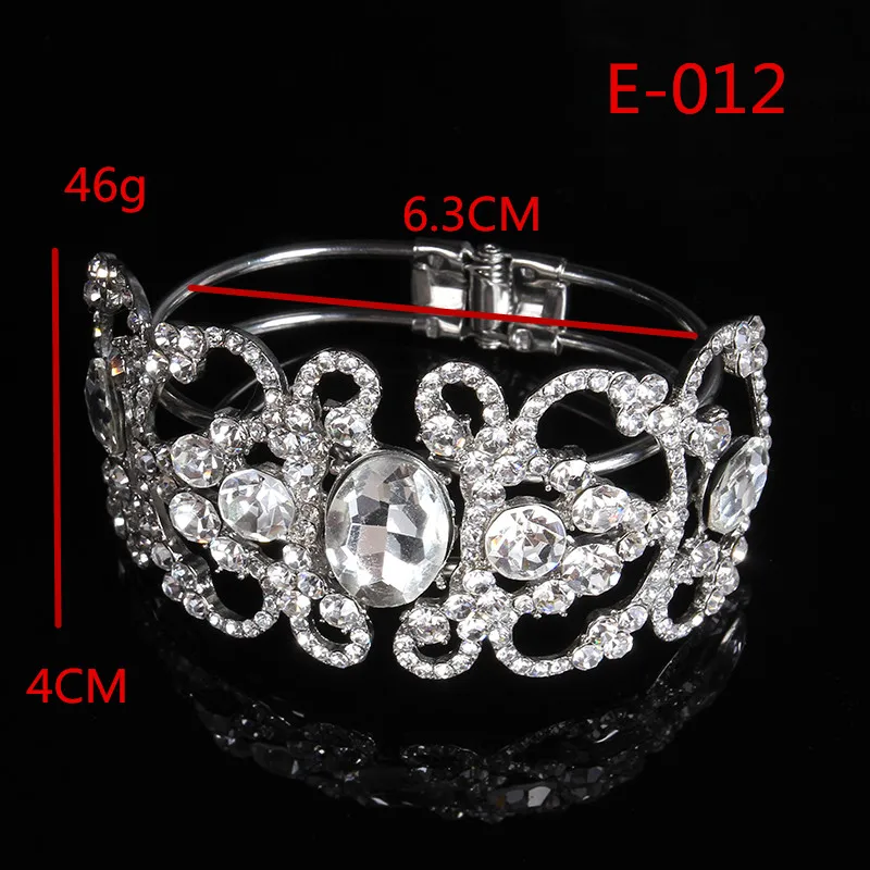 Роскошные красивые большие браслеты с кубическим цирконием и австрийскими