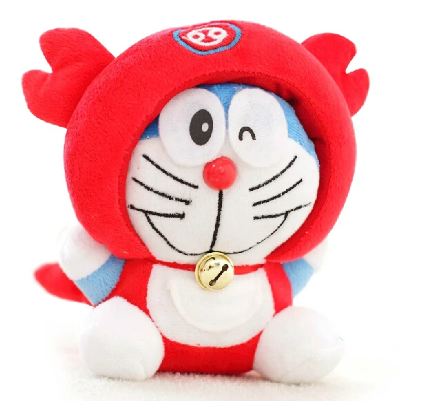 Одна штука 7 &quotдвенадцать созвездий Дораэмон супер качество Kawaii Кукла Детская